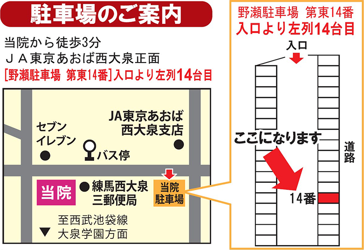 駐車場案内図